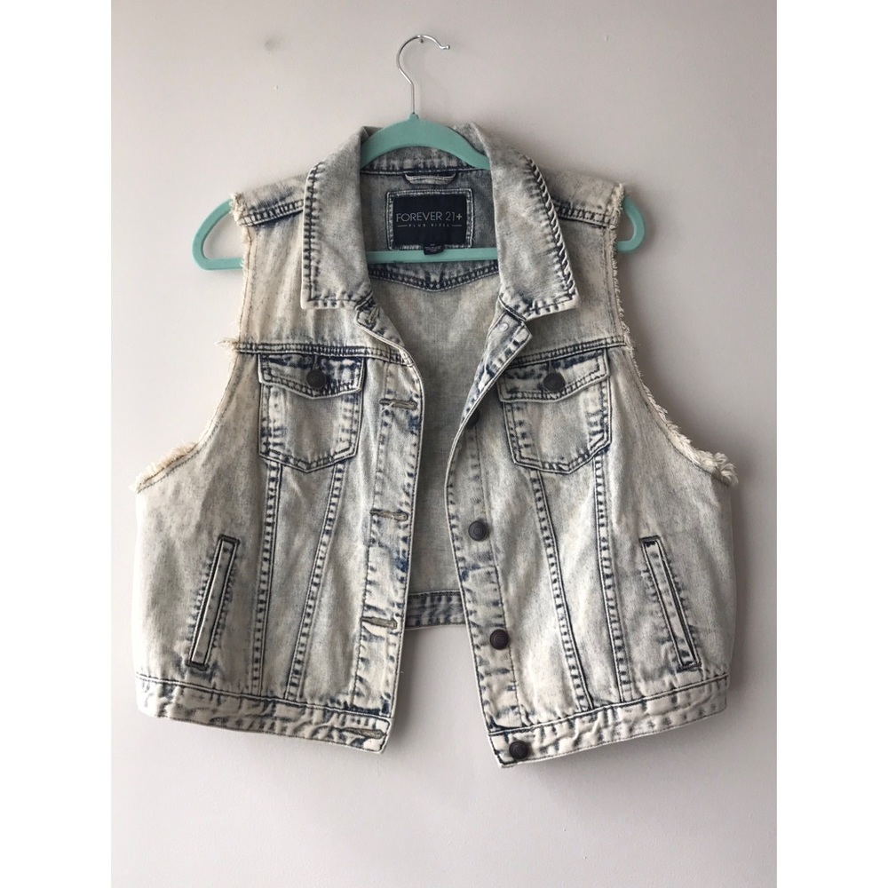 Forever 21 denim vest